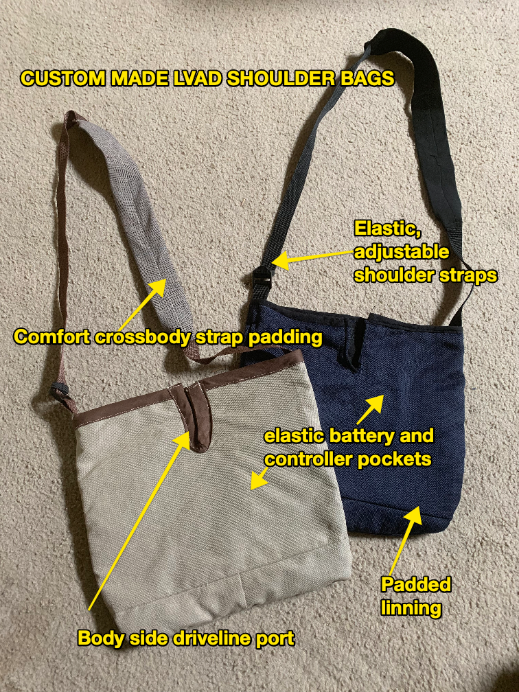 Comfort LVAD Shoulder bag