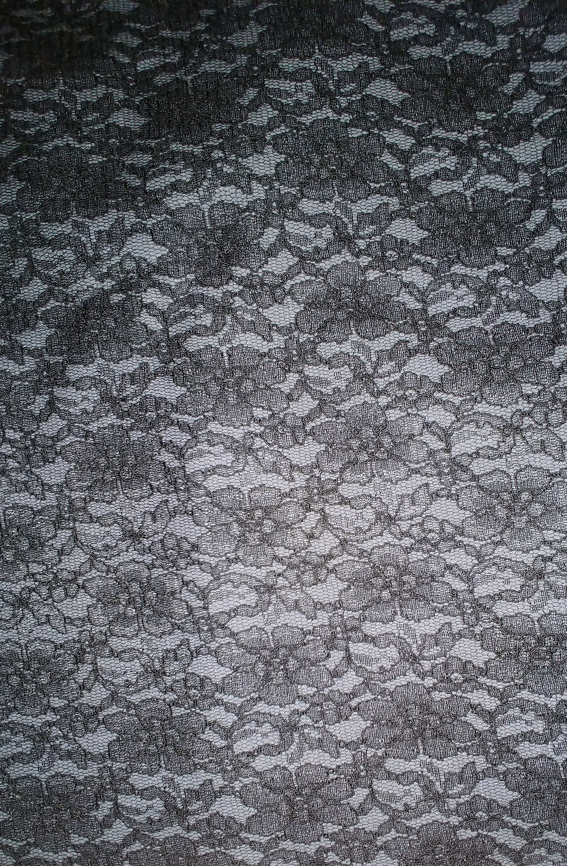 Image of black lace fabric