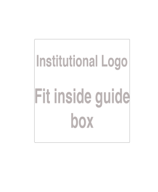 Institutional Logo Template